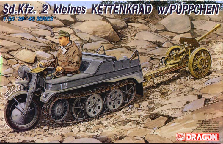 Dragon 6114 - Sd.Kfz.2 Kleines Kettenkrad w/Puppchen