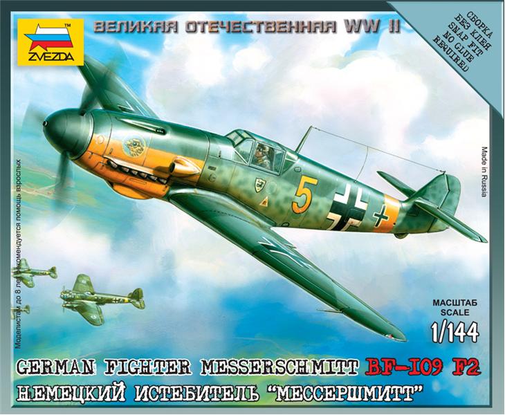 Zvezda 6116 - Messerschmitt BF 109F-2