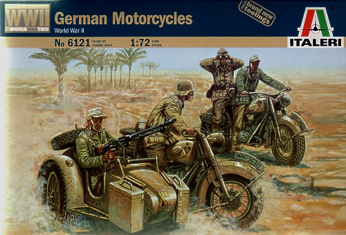 Italeri 6121 - German motorcycles