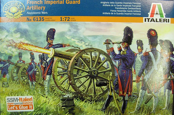Italeri 6135 - French imperial guard artillery