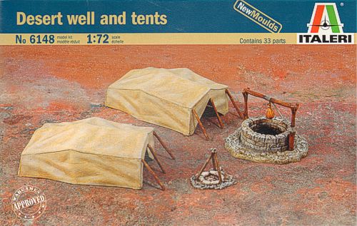 Italeri 6148 - Desert water's well and accessories