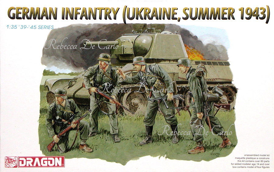 Dragon 6153 - german infantry (ukraine summer 1943)