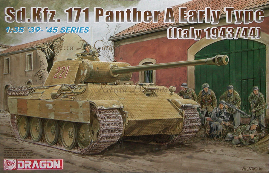 Dragon 6160 - SD Kfz 171 Panther A Early type (italy 1943/1944)