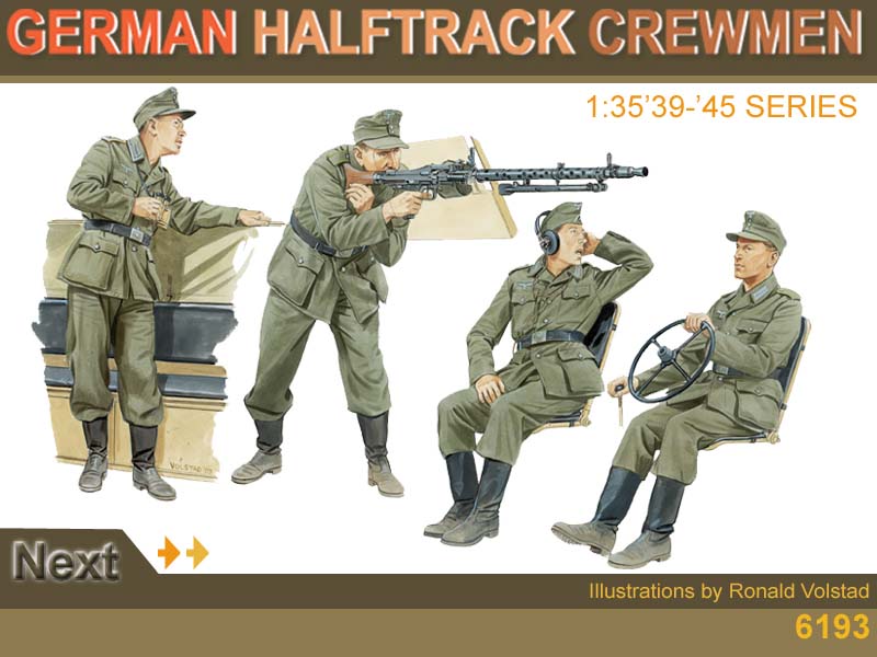 Dragon 6193 - german half-track crewman