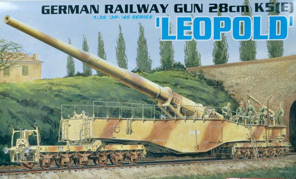 Dragon 6200 - German railway gun 28cm K5(e) Leopold