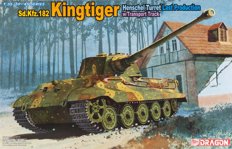 Dragon 6209 - Kingtiger Henschel Turret Last Production