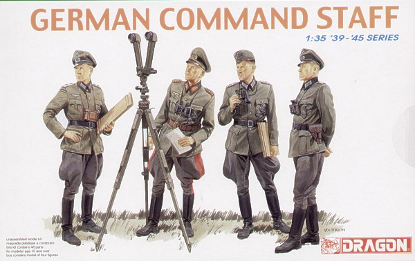 Dragon 6213 - German Command Staff
