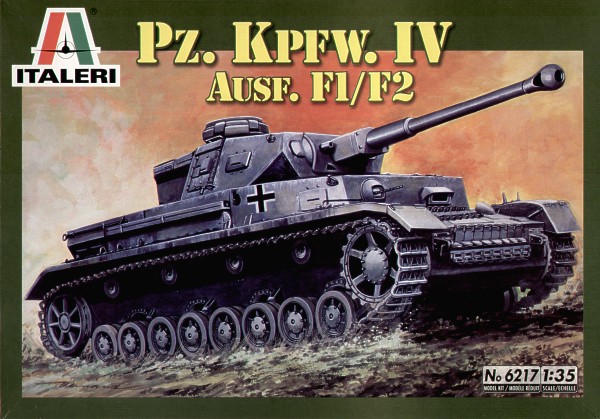 Italeri 6217 - Pz. Kpfw. IV Ausf. F1/F2