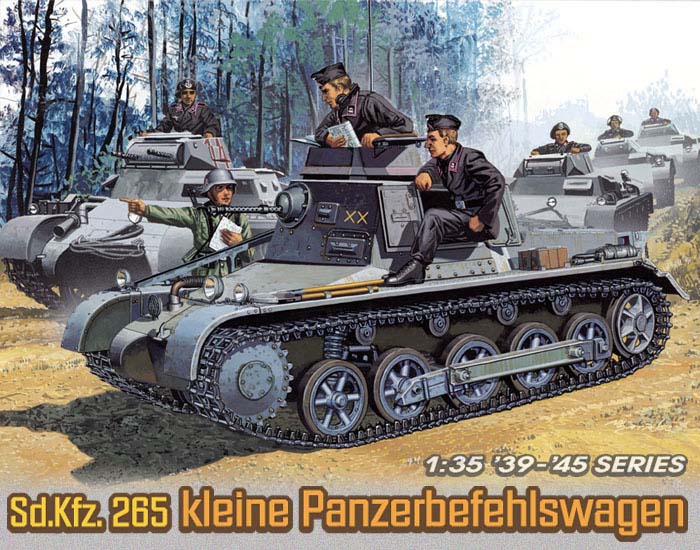 Dragon 6218 - SD. Kfz. 265 Kleine Panzerbefehlswagen