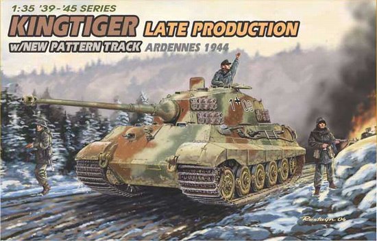 Dragon 6232 - King Tiger late production ardennes 1944
