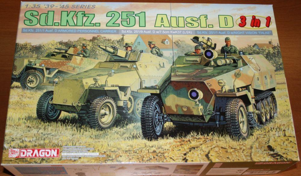 Dragon 6233 - SD. KFZ. 251 Ausf. D. (3 in 1 kit)