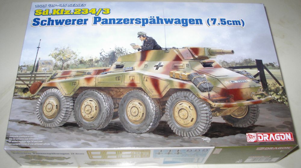 Dragon 6257 -  SD: KFZ. 234/3 Schwerer Panzerspahwagen