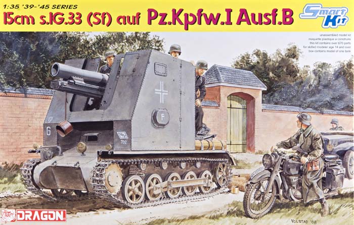 Dragon 6259 - 15cm S.IG 33 (SF) Pz. Kpfw.
