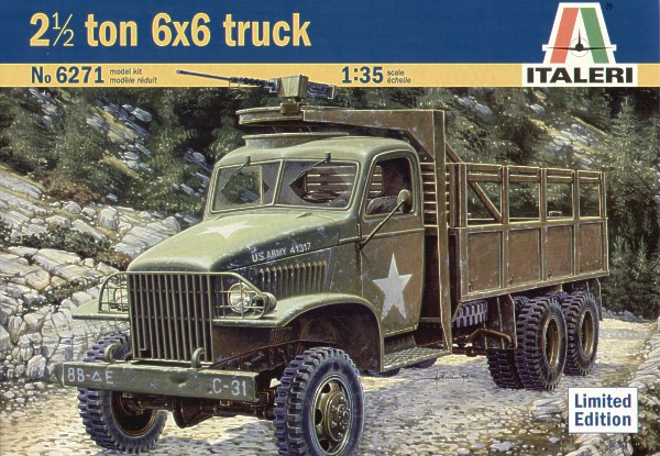 Italeri 6271 - 2 1/2 ton. 6x6 cargo truck