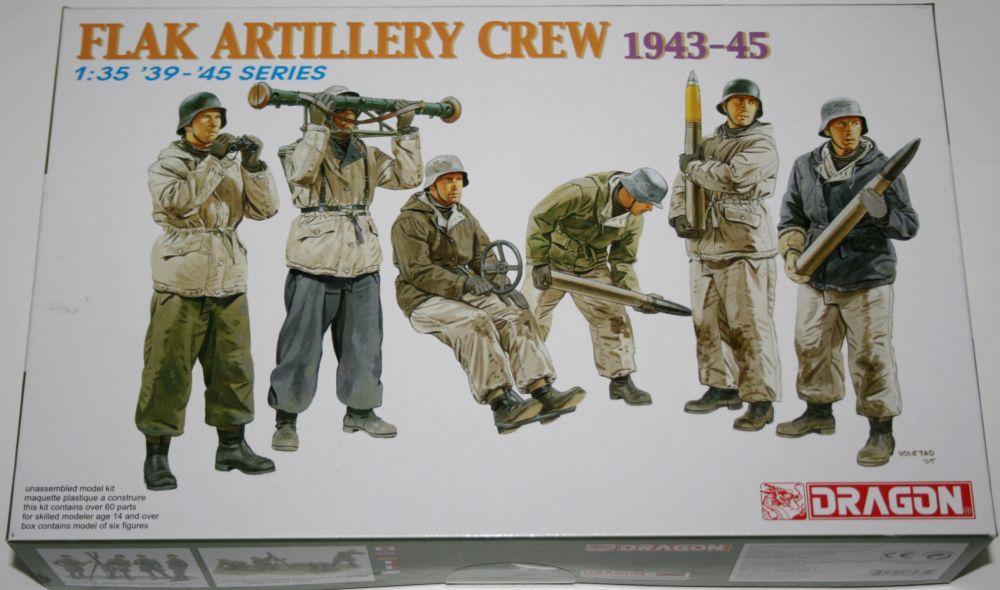 Dragon 6275 - Flak Artillery crew 1943-45