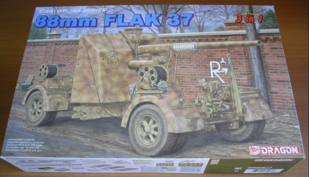 Dragon 6287 - 88mm Flak 35 (3 in 1)