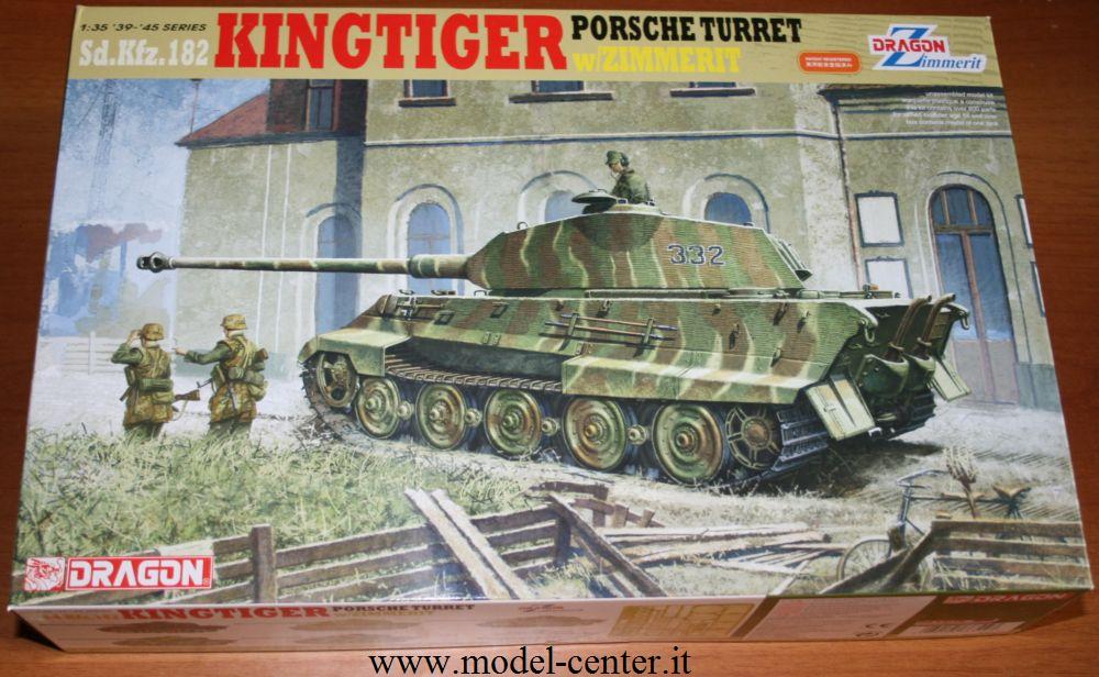 Dragon 6302 - Sd.Kfz.182 Kingtiger Porsche Turret w/Zimmerit