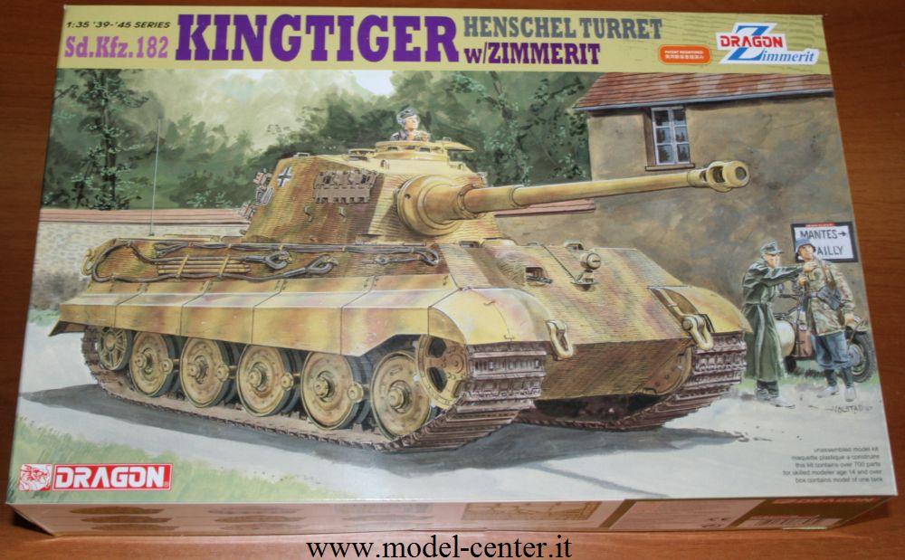 Dragon 6303 - Sd.Kfz.182 Kingtiger Henschel Turret w/Zimmerit