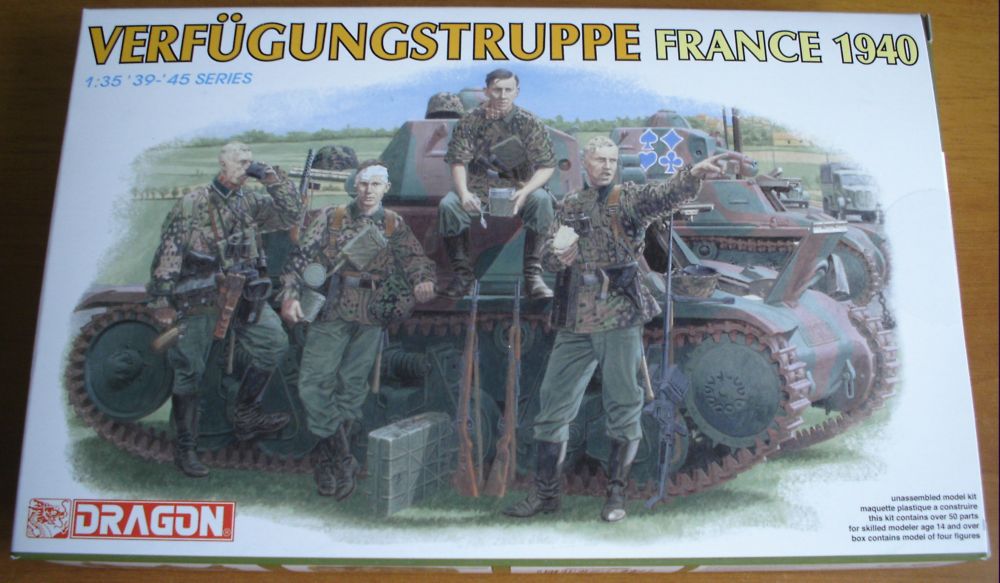 Dragon 6309 - Verfugungstruppe France 1940