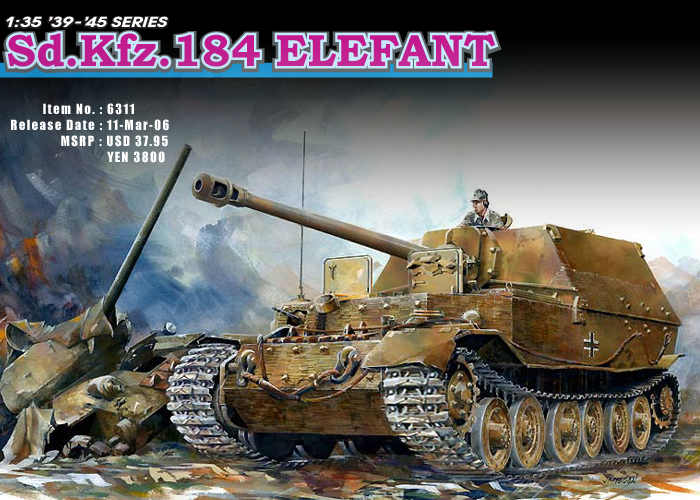 Dragon 6311 - Sd.Kfz.184 ELEFANT