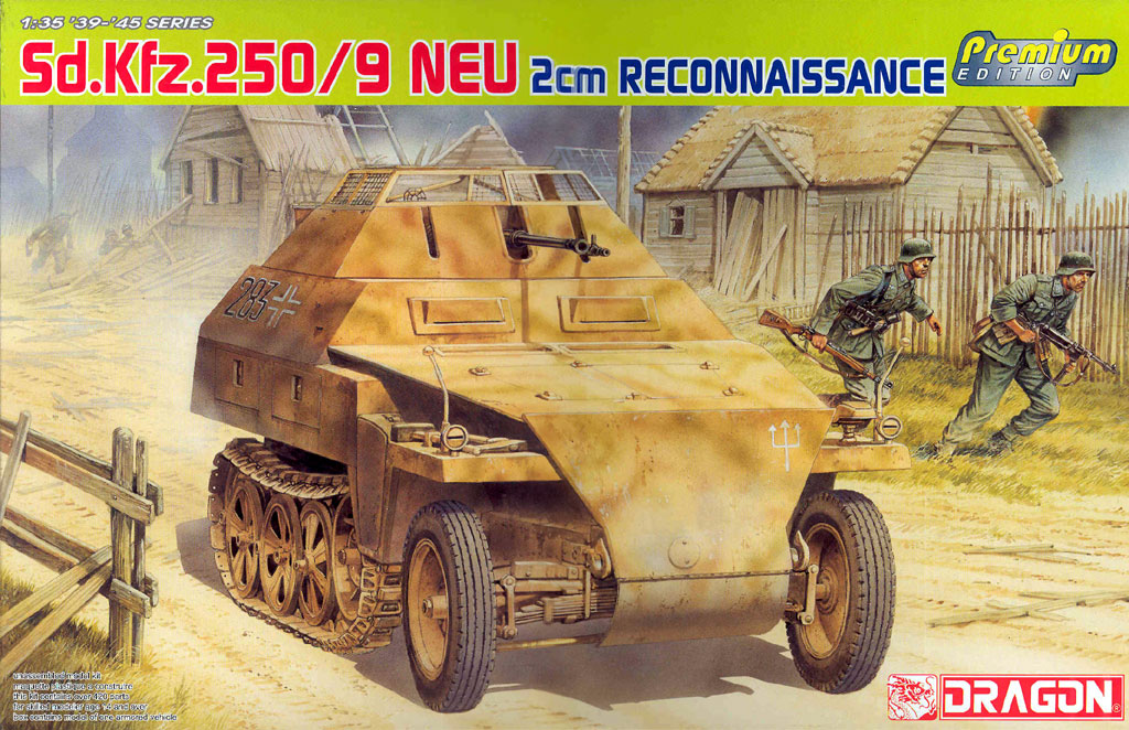 Dragon 6316 - SD. KFZ. 250/9 neu 2cm Recoinnaisance