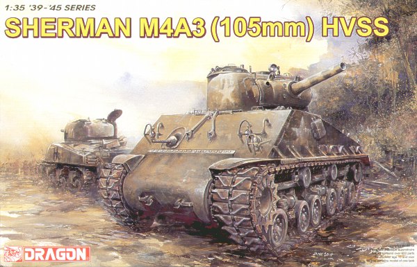 Dragon 6354 - Sherman M4A3 (105mm) HVSS