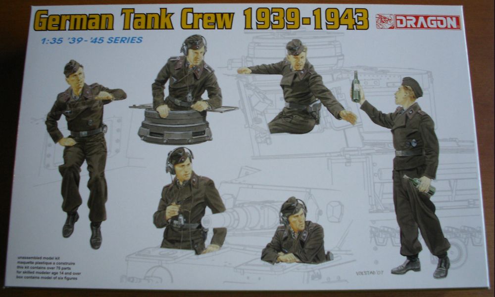 Dragon 6375 - German Tank Crew 1939 - 1945