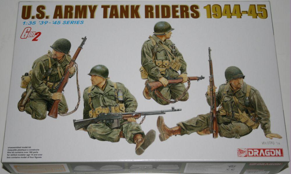 Dragon 6378 - U.S. Army Tank Riders 1944-45