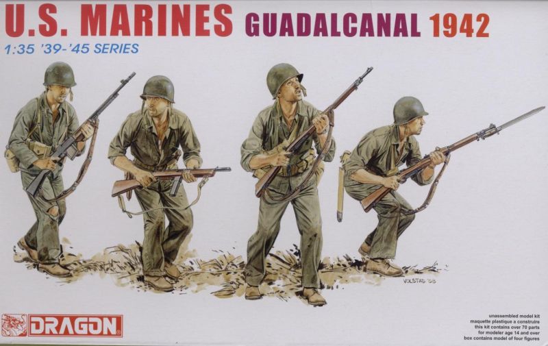 Dragon 6379 - U.S. Marines guadacanal 1942