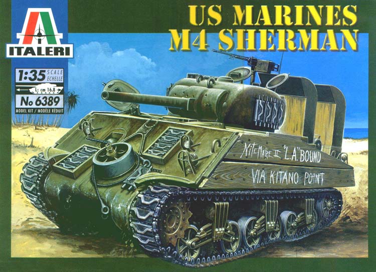 Italeri 6389 - US Marines M4 Sherman