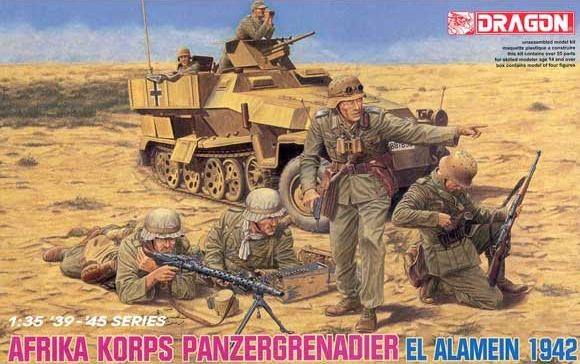 Dragon 6389 - Afrika korps Panzergrenadier El Alamein 1942