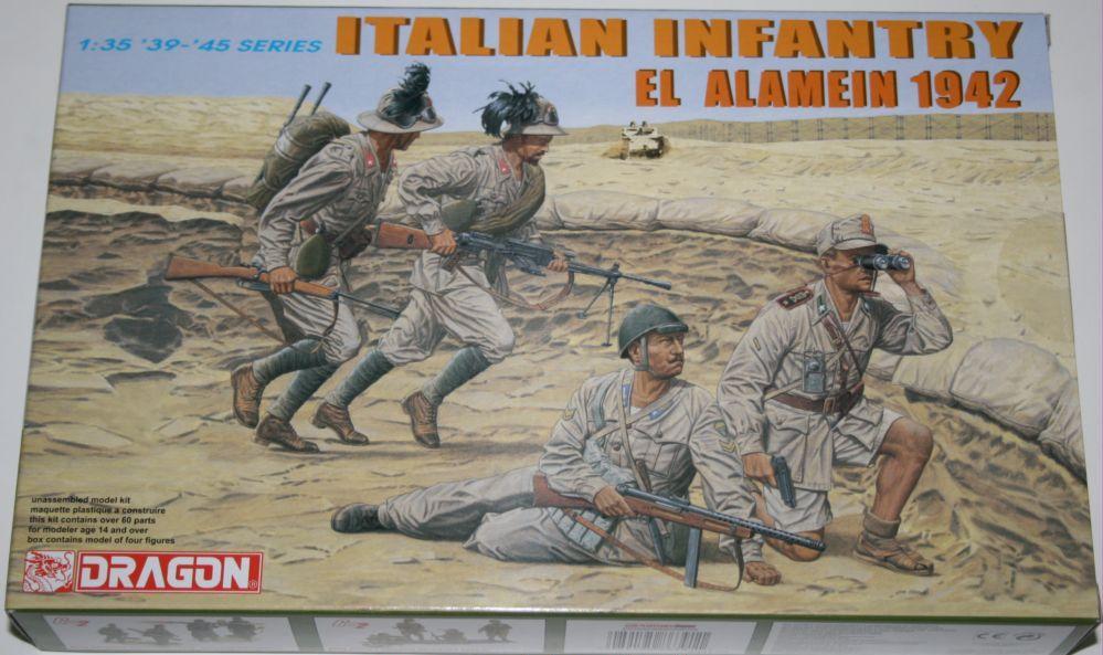 Dragon 6391 - Italian Infantry El Alamein 1942