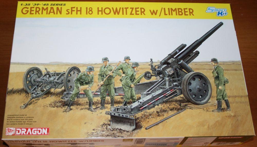 Dragon 6392 - German sFH 18 Howitzer w/Limber