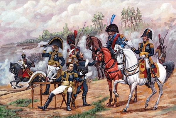 Zvezda 8080 - French General staff