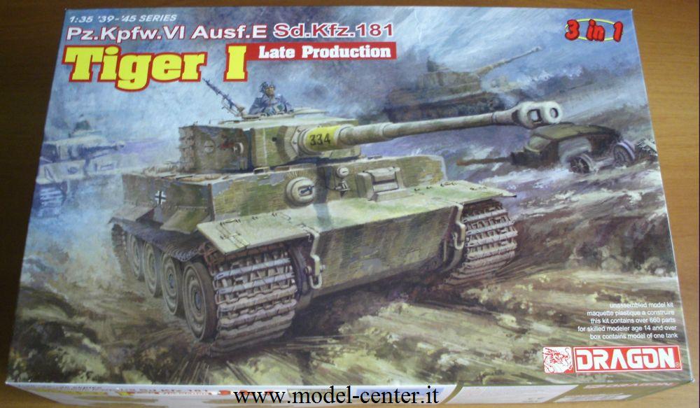 Dragon 6406 - Tiger I Late Production (3 in 1)