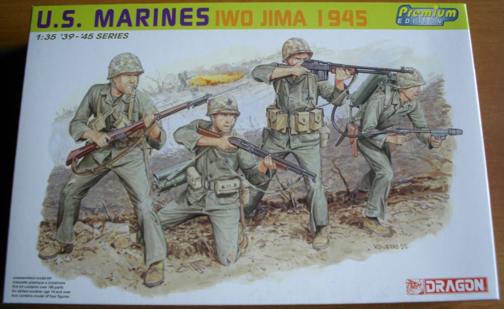 Dragon 6408 - U.S. Marine Iwo Jima 1945
