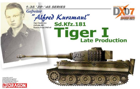 Dragon 6416 - Tiger I Late Production
