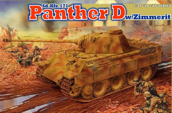 Dragon 6428 - Sd. Kfz. 171 Panther D. W/Zimmer