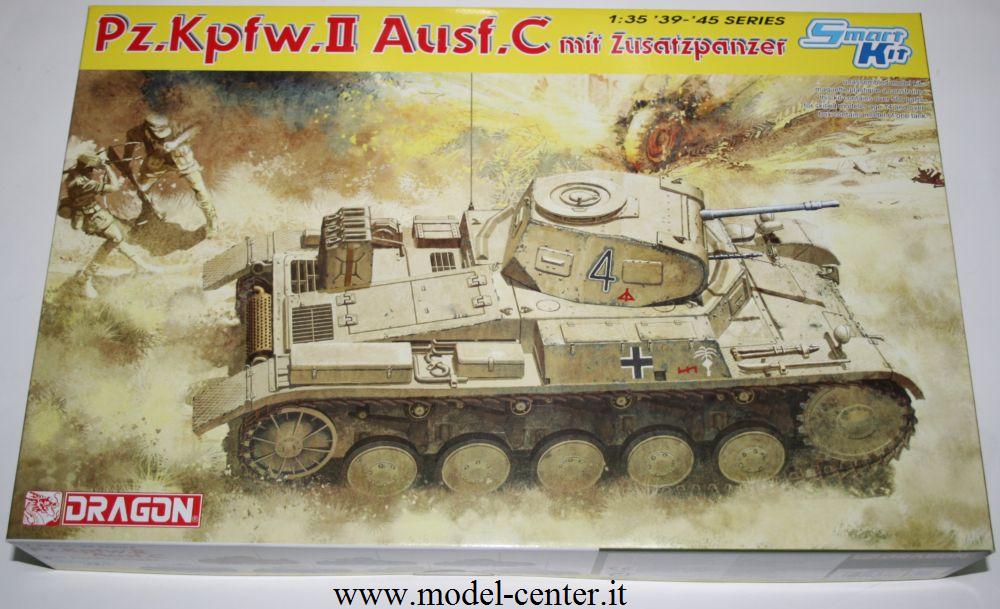 Dragon 6432 - Pz.Kpfw.II Ausf.C mit zusatzpanzer