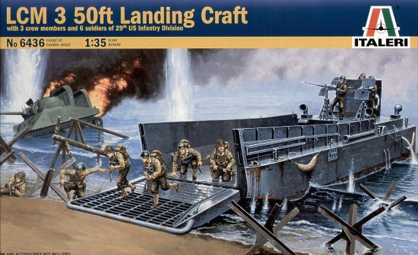 Italeri 6436 - LCM 3 50ft Landing craft