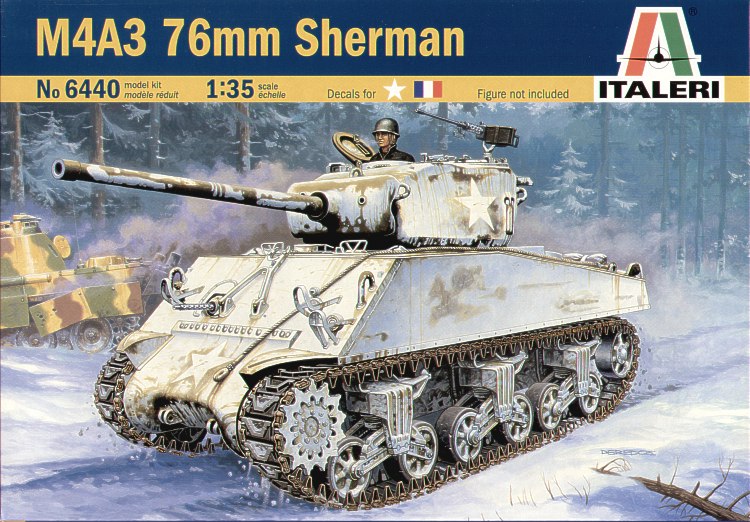 Italeri 6440 - M4 A1 Sherman