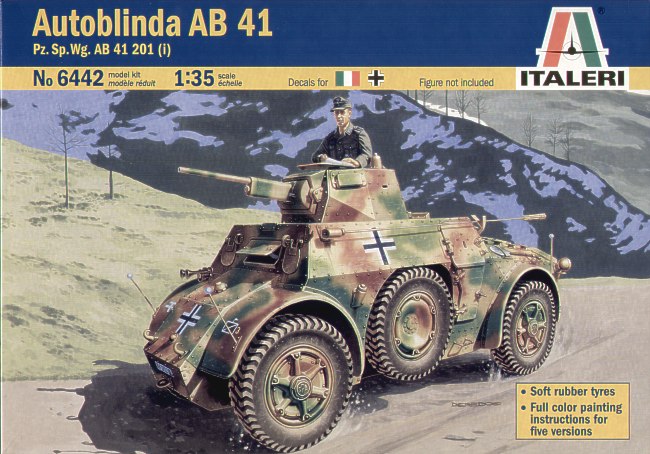 Italeri 6442 - Autoblinda AB 41