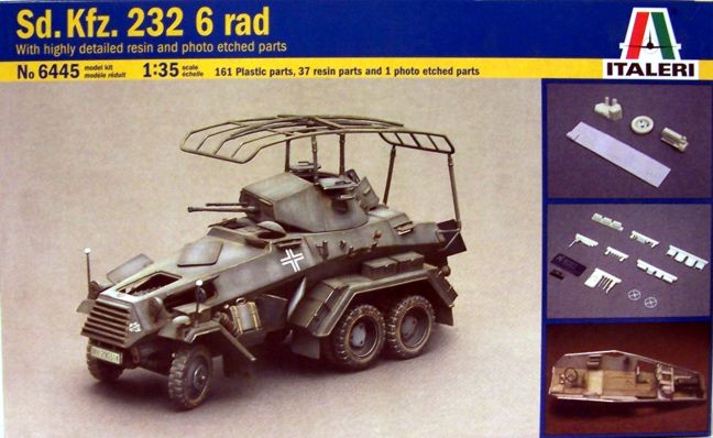 Italeri 6445 - Sd,Kfz. 232 6 Rad.