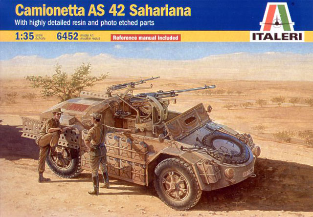 Italeri 6452 - Camoinetta AS 42 Sahariana