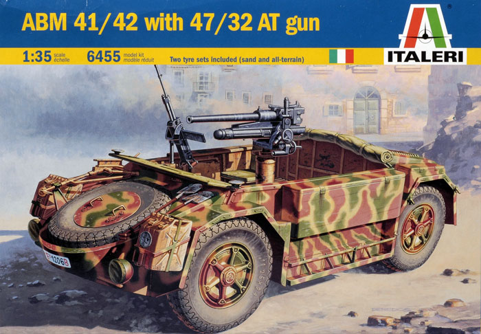 Italeri 6455 - ABM 42 with 47/32 AT gun