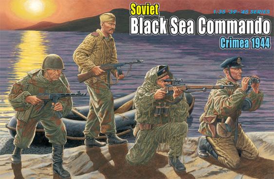 Dragon 6457 - Soviet Blacks Commando Crimea 1944