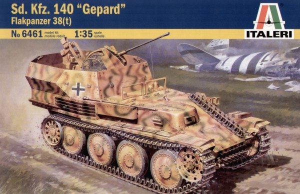 Italeri 6461 - Sd. Kfz. 140 Flakpanzer 38 Gepard