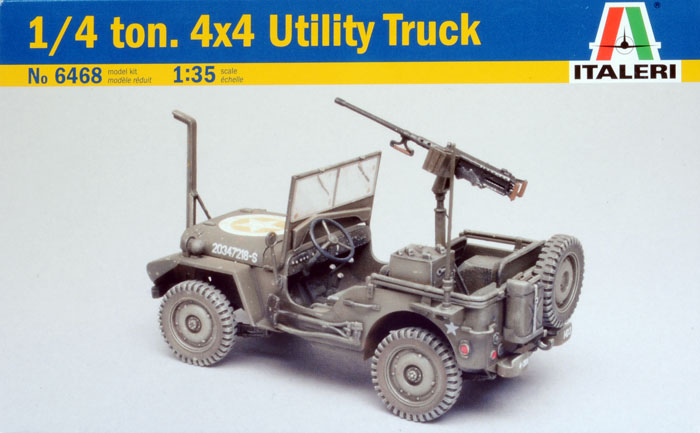 Italeri 6468 - 1/4 4x4 Utility Truck