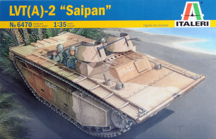 Italeri 6470 - LVT-(A) 2 Saipan