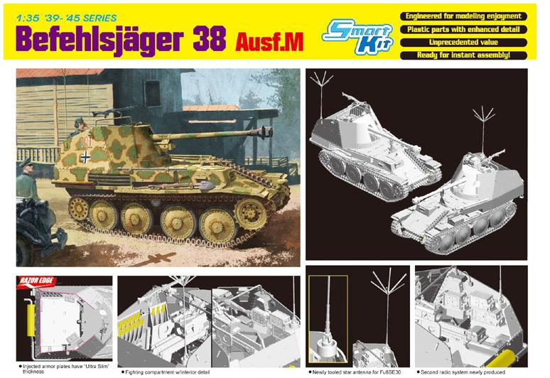Dragon 6472 - Befehlsjager 38 Ausf. M